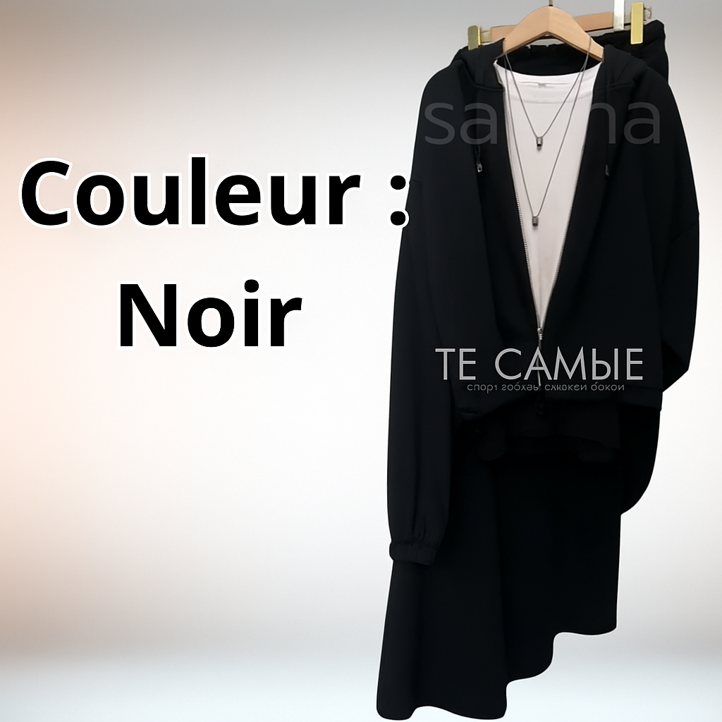 💎 طقم سويت Veste + Jupe للمحجبات 👑😍 - Image 6